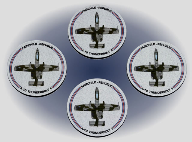 A-10 Thunderbolt II Coaster Set 